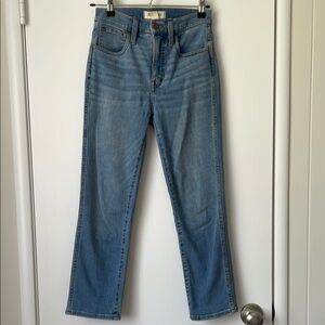 Madewell stovepipe roadtripper jeans 24p EUC